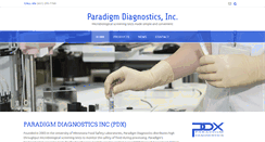Desktop Screenshot of pdx-inc.com